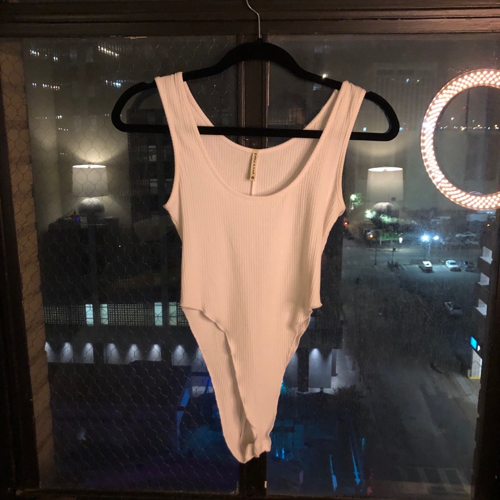 High cut bodysuit